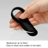 Эрекционное кольцо TENGA SVR+ BLACK с вибрацией VRP-001